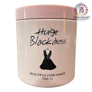 Hấp dầu siêu mượt Huiger Black Dress Beautiful Hair Mask 1000ml [ MK ]