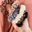 AqToCna 6 Chiếc Băng Đô Quấn Tóc Co Giãn Buộc Tóc Nữ Cho Phụ Kiện Tóc Satin Scrunchies AqToCna