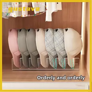 GUSTAVA Acrylic Mũ Tổ Chức, Tiết Kiệm Không Gian Không Lắp Đặt Mũ Bóng Chày, Chất Lượng Acrylic Mũ Tổ Chức Đứng Mũ Bóng Chày