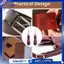 Dành cho công cụ kích thước Leathercraft DIY- Bộ vát trượt cạnh da (2 chiếc), Bao gồm 1,0 mm & 1,5 mm để làm việc bằng da