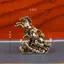 Tượng Ngựa Galloping bằng đồng thau nguyên khối cổ điển - Tượng phong thủy Trung Quốc, Trang trí văn phòng để bàn cổ điển & Trang trí nghệ thuật sưu tập [VN]