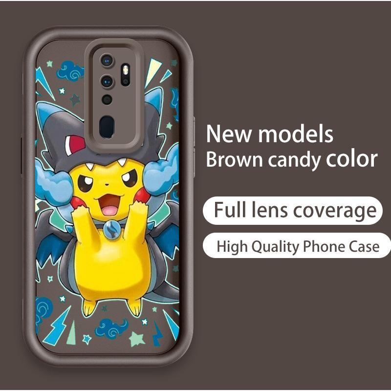 Ốp Lưng Cho OPPO A9 2020 A5 2020 A11 Hoạt Hình Silicon Mềm TPU Pikachu Bulbasaur Pokémon Angel Eye Vỏ Điện Thoại Chống Sốc