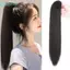 Kẹp móng vuốt FUJIZOU Tóc giả đuôi ngựa, Kẹp 20 / 24Inch đuôi ngựa thẳng dài, Sợi chịu nhiệt đuôi ngựa nối dài giả tóc đuôi ngựa tự nhiên cho trẻ em và phụ nữ