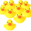 < Pluscloth > 10 Cái Cho Bé Sơ Sinh Bồn Tắm Tắm Đồ Chơi Nổi Bơm Hơi Vịt Cao Su Squeaky