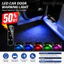 Đèn LED cảm ứng cảnh báo cửa ô tô, đèn chào mừng chống va chạm, nhấp nháy, phụ kiện xe, hàng có sẵn