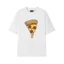Hot Pizza In Hình Trắng Áo Thun Nữ Tay Ngắn Cotton Rời Nam Nữ Cao Cấp Áo Sơ Mi 0612