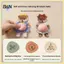 Bộ đồ lót bụng cho chó B & N 3D Shiba Inu dành cho trẻ em Sổ tay đi học và bữa tiệc sinh nhật cho chó con.
