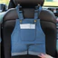 Hộp đựng khăn giấy ô tô hình quần jean LACYESUK, Áo yếm Denim phong cách sáng tạo Ghế sau ô tô, Thời trang treo đa chức năng Tiết kiệm không gian Tựa đầu ô tô Hộp đựng khăn giấy ô tô
