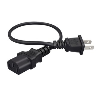 YOUDO 40Cm NEMA1 15P Đến C13 Dây Nguồn PVC Cách Nhiệt Us Ổ Cắm Đến C13 Bộ Xử Lý Kích Thước Tiêu Chuẩn Cho Màn Hình Máy Tính Để Bàn Devic