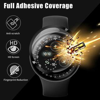 2 Cái / 4 Miếng Dán Bảo Vệ Toàn Diện 3D Bảo Vệ Màn Hình Cho Google Pixel Watch 4 3 2 41 / 45MM Siêu Mỏng Tự Chữa Bệnh HD Trong Suốt Chống Trầy Xước Phim Bảo Vệ