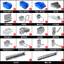 Bảng Lỗ Lỗ Vuông Móc Phần Cứng Dụng Cụ Tủ Kim Loại Móc Dụng Cụ Treo Tấm Dụng Cụ Hiển Thị Chân Đế Phụ Kiện Móc 8GL9