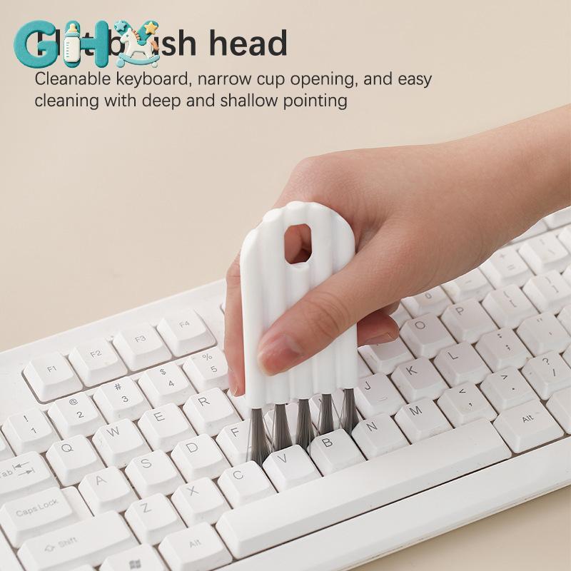 GHX Đa Năng Cốc Nắp Bàn Chải Crevice Dụng Cụ Vệ Sinh Treo Tiện Ích Để Vệ Sinh Nhà Tay Cầm Cong Bàn Chải Vệ Sinh VN