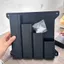 Hộp lưu trữ cà vạt Zip YUUKII, Giá sắp xếp treo tường bằng nhựa 4 lưới, Giá đỡ lưu trữ đa chức năng treo tường đa chức năng