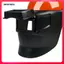 Flip Up Mặt nạ hàn Mũ bảo hiểm Hood Tích hợp Giá đỡ ống kính Tấm chắn nhẹ cho phụ kiện thiết bị hàn