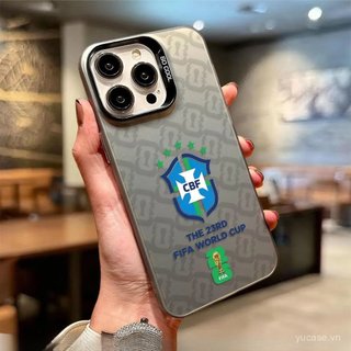 Ốp Điện Thoại Mới Họa Tiết World Cup Bóng Đá Thích Hợp Cho iPhone 17promax 16promax 17 16 15 14 promax 13promax 13 12 11 pro max 16pro 15pro Ốp Bảo Vệ Chống Sốc