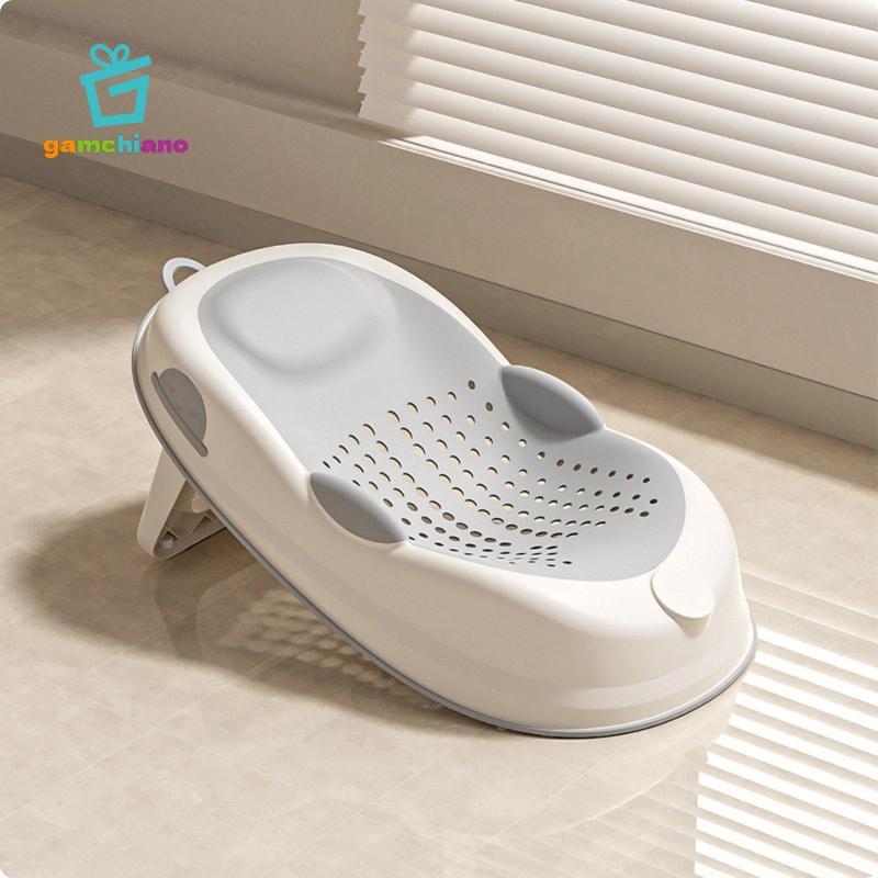 Lưới tắm cho bé sơ sinh Hỗ trợ tắm có thể gập lại với phụ kiện tắm bề mặt chống trượt cho bồn tắm cho trẻ sơ sinh