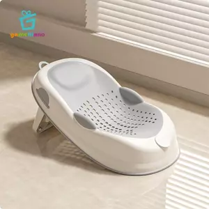 Lưới tắm cho bé sơ sinh Hỗ trợ tắm có thể gập lại với phụ kiện tắm bề mặt chống trượt cho bồn tắm cho trẻ sơ sinh