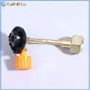 XOITU Gas Butan Xi Lanh Bình Sạc Van Đổ Lại Đầu Nối Trực Tiếp Adapter Cho Cắm Trại Ngoài Trời Dã Ngoại Xi Lanh Đổ Bộ Chuyển Đổi 1PC VN