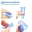 2 Cái Silicone Cupping Hút Chân Không Mặt Massage Cốc Mặt Chân Tay Thư Giãn Hộ Gia Đình Chăm Sóc Sức Khỏe Da Mặt Dụng Cụ Nâng Da
