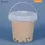 Buet nhựa rỗng không chứa BPA 150ML-1500ML có nắp Bình PP kín khí Hộp đựng trong suốt để bảo quản thực phẩm số lượng lớn VN