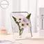 Bình hoa Houdou Frame - Bình Acrylic trong suốt cho hoa, Bình nghệ thuật hiện đại để trang trí nội thất, Bình trang trí cho máy tính để bàn Giá sách VN