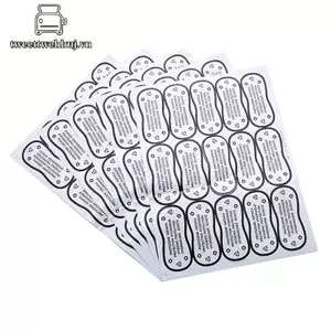Nhíp 75 Chiếc Vệ Sinh Nhãn Trong Suốt Băng Đồ Bơi Đồ Lót Bikini Thử Trên Nhãn Stiers VN