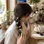 Vòng tóc nữ có độ đàn hồi cao MAKY với thiết kế ngọc trai và cấu trúc dây điện thoại VN