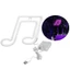 Đèn neon LED PYCOU, Music Note USB hoặc Đèn LED neon chạy bằng pin, Dễ dàng lắp đặt Nguồn điện kép Màu trắng ấm 1W Đèn neon Giáng sinh