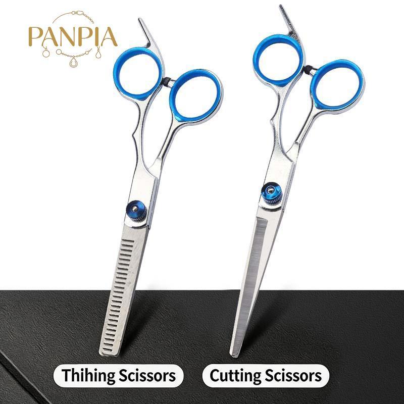 PNPIA- Bộ Kéo Làm Tóc 6 Inch Chuyên Nghiệp Cắt Tóc Và Kéo Mỏng Cho Thợ Cắt Tóc Sharp des Cho Salon DIY Chăm Sóc Tóc