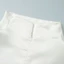 Áo Vest Cổ Cao PYCOU, Áo Không Tay Satin Màu Trắng, Áo Sơ Mi Cổ Cao Phối Ren