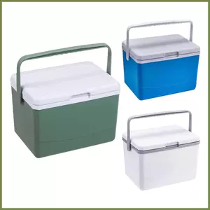 Ice Box Cooler Di Động Ice Chest 5L Đa Năng Cách Nhiệt Cứng Làm Mát Có Giữ Đá Hạng Nặng Cho kouvn