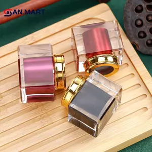 AN.MART 15mm Nắp Chai Nước Hoa Bayonet Báo Chí Nắp Đa Năng Có Màu Sắc Trong Suốt Acrylic Chai Thủy Tinh Phù Hợp Với VN