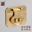 Trung Quốc Camphor Hộp Gỗ Đồng Phụ Kiện Hộp Trang Sức Đồng Khóa Đĩa Khóa Khóa Khóa Nội Thất Cổ Khóa Retro Hộp Khóa