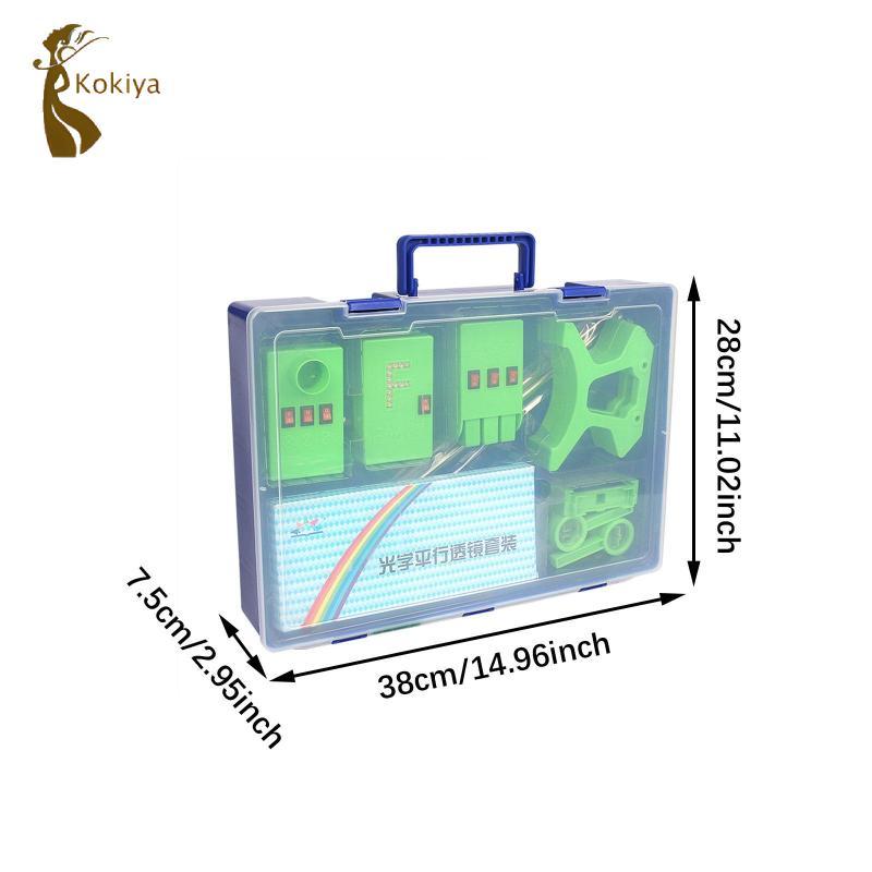 Mô hình vật lý phản xạ và khúc xạ ánh sáng: Chất liệu giảng dạy với đồ chơi học tập gương lõm cho học sinh