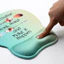 Dây Đeo Tay Silicon PU Chống Trơn Trượt Đáy Chuột Chống Thấm Nước Miếng Lót Lycra Vải Văn Phòng Nhà Chuột Pad Cung Cấp HNOQ