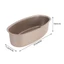 Chảo bánh phô mai CATMALLER88, Khuôn bánh hình bầu dục chống dính cỡ 8 Inch, Khuôn nướng bánh hình elip bằng thép Carbon dày màu vàng