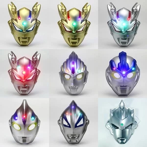 Halloween Phát Sáng Mặt nạ Ultraman Hoạt Hình Anime Terrodigasiro Galaxy Orb Mặt nạ Đồ Chơi Trẻ Em26060313