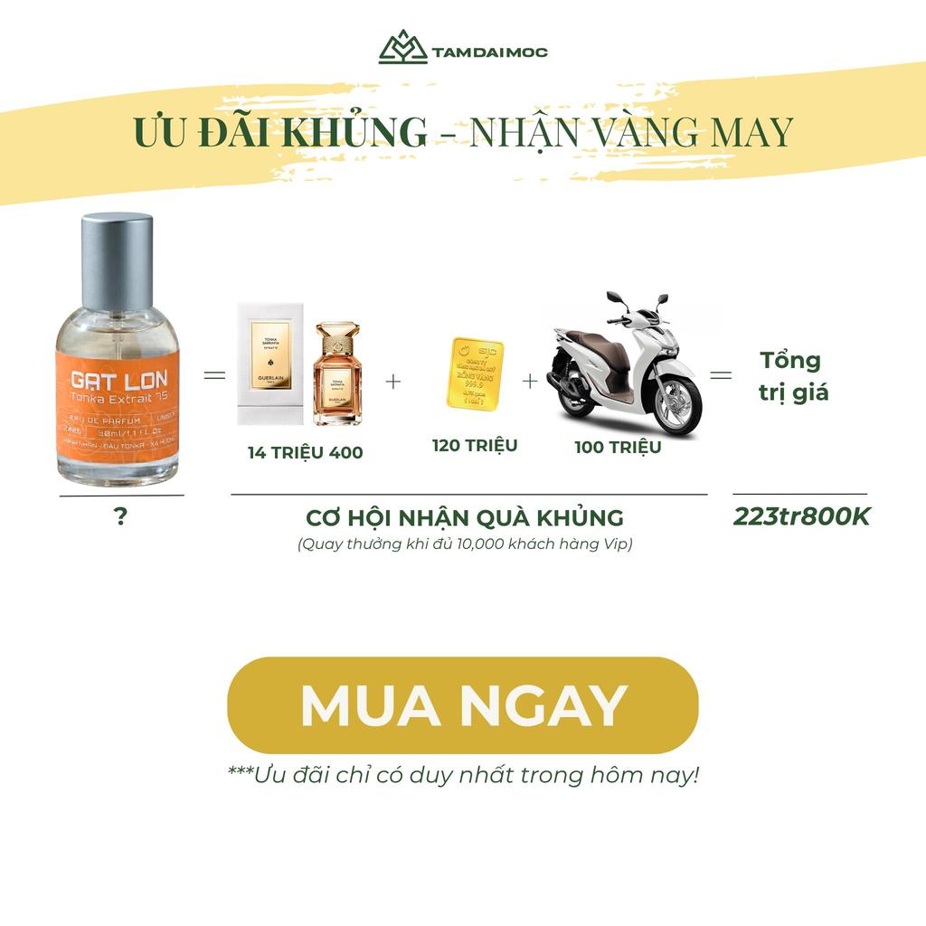 Nước Hoa Unisex Tonka Extrait 75 Hương Ngọt Ấm 30ml | TAM ĐẠI MỘC