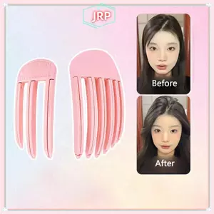 JRP 3 / 6 Răng Lông Tơ Rễ Tóc Cao Đầu Lâu Hiện Vật Kẹp Tóc Tự Nhiên Lông Tơ Traceless Tóc Làm Đẹp Dụng Cụ Tạo Kiểu Cho Lười JRP