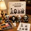 Bộ đồ thủ công đính cườm 3D Bộ đồ chơi Halloween có hướng dẫn Bộ xương 3D Đính cườm Nghệ thuật thêu cho bữa tiệc tại nhà Lớp học jiwvn