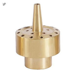 Chất liệu đồng thau Vòi phun nước cột nước Parabol Vòi phun nước cho bể phun nước nhiều dịp khác nhau