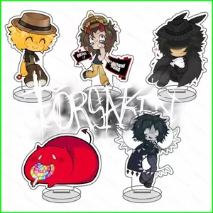 HT3 ROBLOX FORSAKEN Tấm Đứng Acrylic Ký Hiệu Đứng Hình Đứng Anime Để Bàn Trang Trí Trang Trí TH3