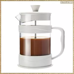 Máy pha cà phê French Press 12 Oz, Máy pha trà ép thủy tinh Borosilicate Cà phê pha lạnh và nóng