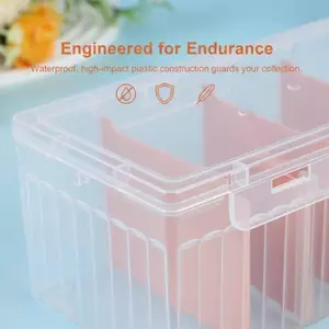 SWEET 550 Plus Dung Tích Thẻ Tổ Chức Nhựa Trong Suốt Hộp Bảo Quản Bộ Phận Giá Đỡ Cho Bảng Thẻ Giao Dịch Phụ Kiện Nhà n