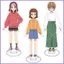 SQ11 Tetsuryou! Gặp gỡ với Tetsudou Musume Tấm đứng Acrylic Ký hiệu trang trí Anime