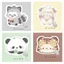 YICA Miếng Lót Chuột Động Vật Dễ Thương, Thảm Chuột Hoạt Hình Dày Chống Trơn Trượt, Sáng Tạo Thoải Mái Chống Thấm Nước Chống Vết Bẩn Bàn Học Đệm Bàn
