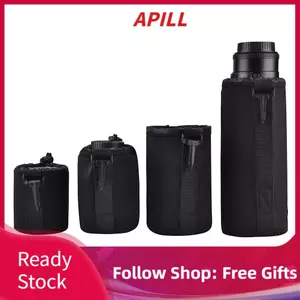 Apill Hộp Đựng Ống Kính 4 Túi Bảo Vệ Bộ Túi Chống Sốc Cho Máy Ảnh DSLR Bao Gồm Nhỏ Vừa Lớn Kích Thước XL