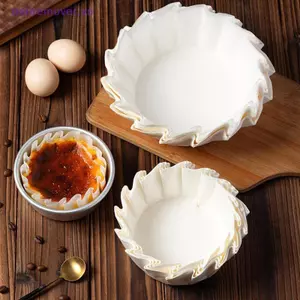 Bánh Phô Mai Basque Khay Giấy Dầu Có Thể Gập Lại Khuôn Bánh Phát Hành Dùng Một Lần Mousse Bánh Giấy Nướng Dầu Cạnh Giấy MỚI