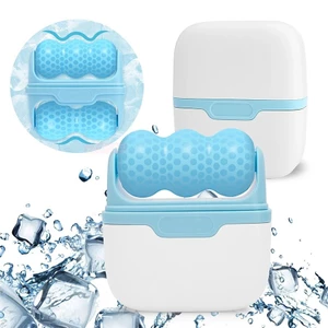 Nhỏ Gọn Cầm Tay Hai Đầu Ice Roller Hộ Gia Đình Mặt Làm Mát Massage Làm Mát Chăm Sóc Da Dụng Cụ Làm Đẹp