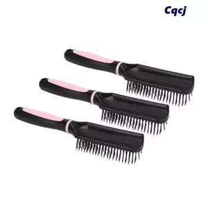 CQCJ 3 Bàn Chải Tóc, Bàn Chải Massage Da Đầu Không Tĩnh Bền Đẹp, Dụng Cụ Tạo Kiểu Tóc Lược Tròn Chuyên Nghiệp Lược Chải Tóc Cho Nữ